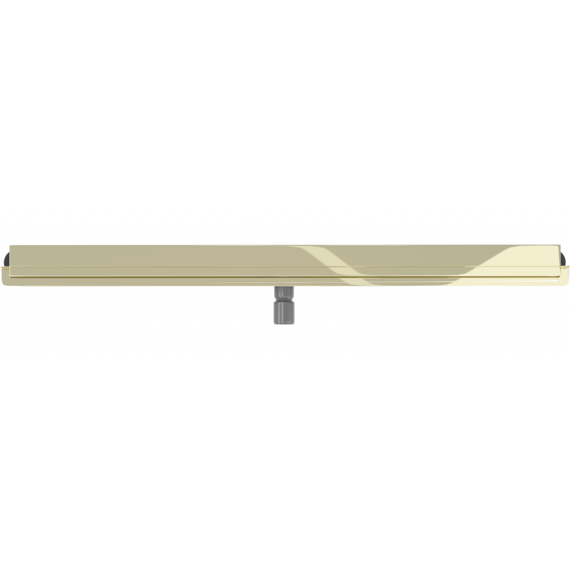 Mexen Flat Wall évacuation linéaire murale 2en1 120 cm, dorée - 1530120
