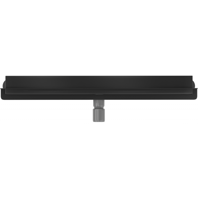 Mexen Flat Wall caniveau mural linéaire 2 en 1 60 cm, noir - 1730060