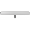 Mexen Flat Wall caniveau mural linéaire 2 en 1 50 cm, inox - 1030050