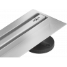 Mexen Flat 360° Slim canalisation linéaire pivotante 60 cm, inox - 1041060