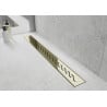 Mexen Flat M18 drain linéaire 70 cm, doré - 1523070-15
