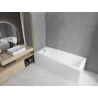 Mexen Felix cabine de baignoire à 2 battants 80 x 140 cm, transparent, doré - 890-080-002-50-00