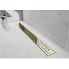 Mexen Flat M15 drainage linéaire 100 cm, doré - 1524100-15