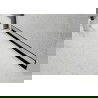 Mexen Flat Wall drain linéaire mural 2-en-1 110 cm, noir - 1730110