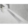 Mexen Flat M08 cache pour le drain linéaire 90 cm, inox - 1025090