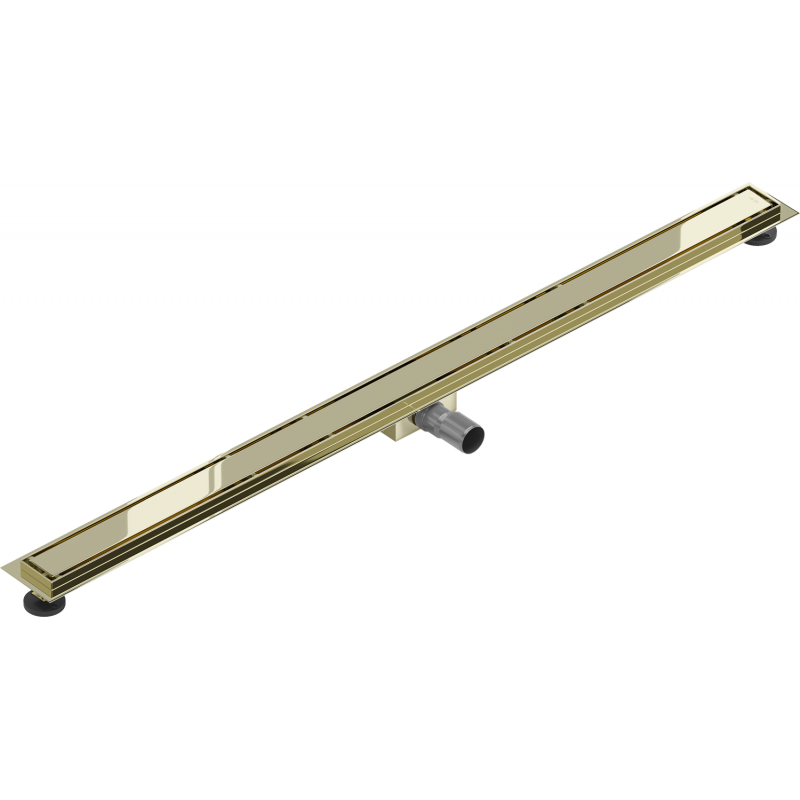 Mexen Flat M13 canalisation linéaire 2en1 110 cm, doré - 1510110
