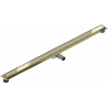 Mexen Flat M13 caniveau linéaire 2en1 120 cm, doré - 1510120