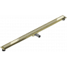Mexen Flat M13 drain linéaire 2 en 1 140 cm, doré - 1510140