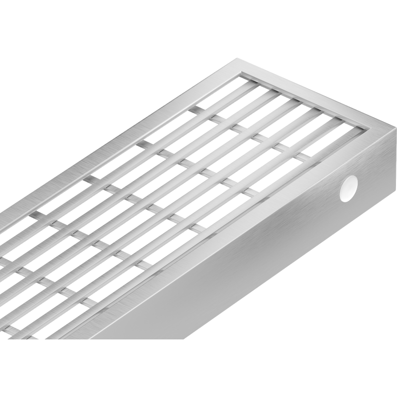 Mexen Flat M33 cache pour canal de douche linéaire 50 cm, inox - 1033050