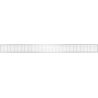Mexen Flat M33 cache pour drain de sol linéaire 70 cm, inox - 1033070