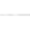 Mexen Flat M33 cache pour drain linéaire 100 cm, inox - 1033100