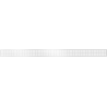 Mexen M33 cache pour drain linéaire 100 cm, inox - 1033100