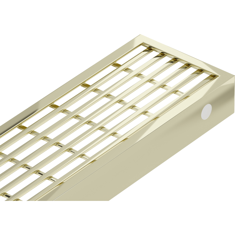 Mexen Flat M33 plaque de recouvrement pour drain linéaire 70 cm, or - 1533070