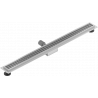 Mexen Flat M33 écoulement linéaire 90 cm, inox - 1033090-15