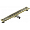 Mexen Flat M33 canalisation linéaire 50 cm, doré - 1533050-15