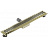 Mexen Flat M33 canalisation linéaire 50 cm, or - 1533050-15