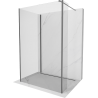 Mexen Kioto mur de douche Walk-in 90 x 85 x 30 cm, transparent, gun metal - 800-090-085-221-95-00-030
