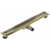Mexen Flat M33 évacuation linéaire 60 cm, doré - 1533060-15