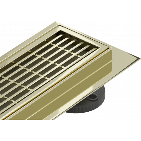 Mexen Flat M33 évacuation linéaire 60 cm, doré - 1533060-15