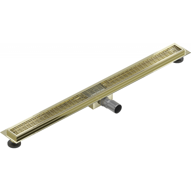 Mexen Flat M33 caniveau linéaire 80 cm, doré - 1533080-15