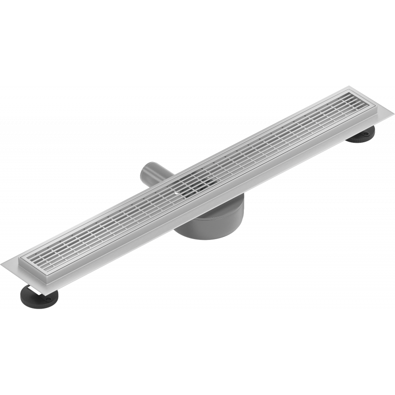 Mexen Flat 360° M33 canalisation linéaire rotative 60 cm, inox - 1033060-40
