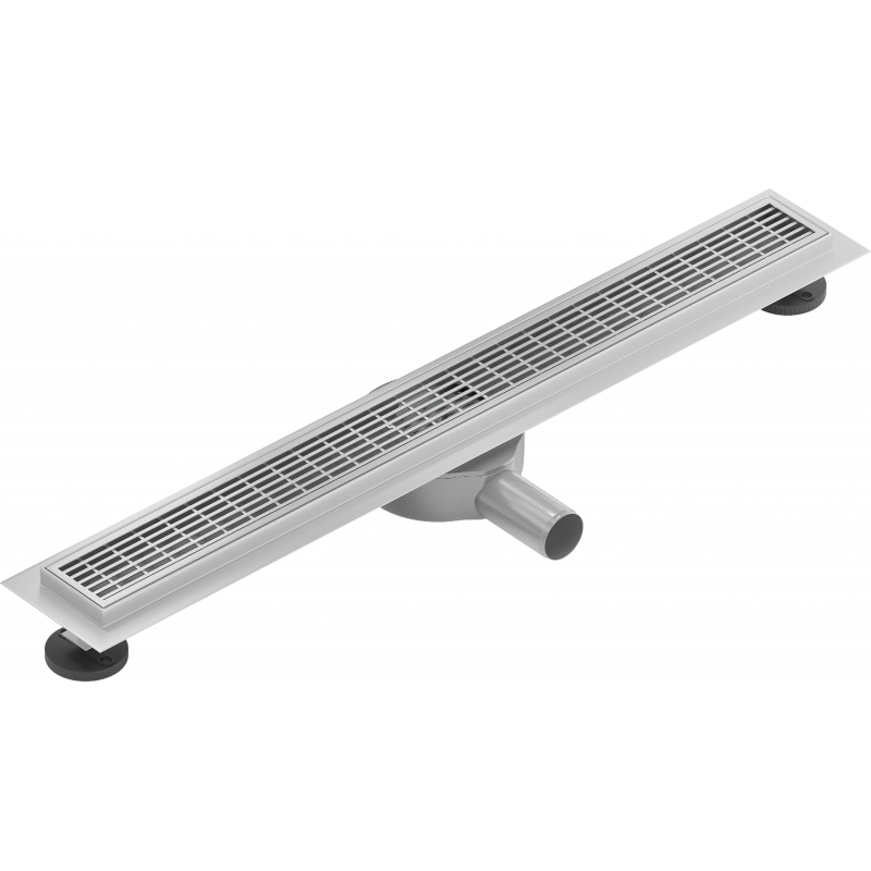 Mexen Flat 360° M33 siphon linéaire rotatif 70 cm, inox - 1033070-40