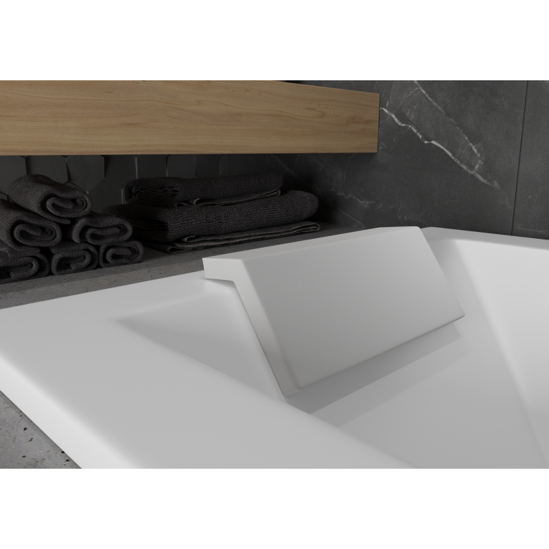 Mexen M09 appui-tête de bain, blanc - 55009-00