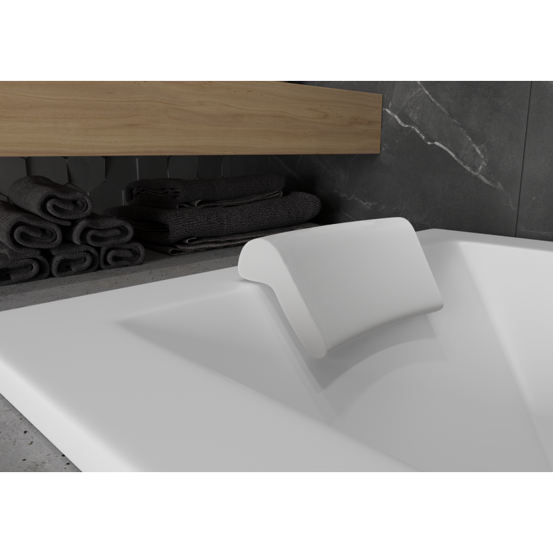 Mexen M10 appui-tête de baignoire, blanc - 55010-00