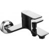 Mexen Alfa mitigeur de baignoire, noir/chrome - 745730-71