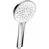 Mexen R-74 pommeau de douche 3 fonctions, chromé/blanc - 79574-00