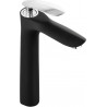 Mexen Lily Mitigeur lavabo haut, noir/chrome - 73610-17
