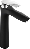 Mexen Lily Mitigeur lavabo haut, noir/chrome - 73610-17