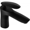 Mexen Lily robinet de lavabo, Noir - 73600-70