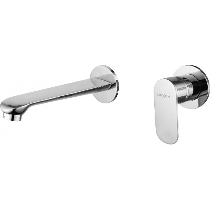 Mexen Dox robinet de lavabo pour installation encastrée, Chrome - 75215-00