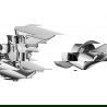 Mexen Axel robinet de bain, Chrome - 73830-00