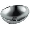 Mexen Elza lavabo à poser 40 x 33 cm, argenté - 21014087