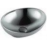 Mexen Elza lavabo sur comptoir 40 x 33 cm, argenté - 21014087