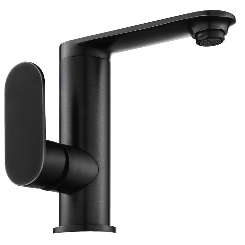 Mexen Milo robinet latéral de lavabo, Noir - 71305-70