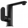 Mexen Milo robinet de lavabo avec poignée latérale, noir - 71305-70