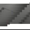 Kioto paroi de douche Walk-in 140 x 80 cm, motif noir, gun metal - 800-140-202-95-70-080