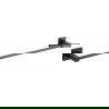 Mexen Vane porte-serviettes, Noir - 7020924-70