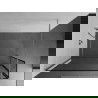 Mexen Kioto paroi de douche Walk-in 140 x 40 cm, motif noir, chrome - 800-140-212-01-70-040