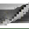 Mexen Kioto paroi de douche Walk-in 135 x 40 cm, transparente, dorée - 800-135-212-50-00-040