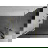 Mexen Kioto paroi de douche Walk-in 100 x 40 cm, motif noir, doré - 800-100-212-50-70-040