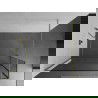 Mexen Kioto paroi de douche Walk-in 155 x 40 cm, transparente, finition or doré brossé - 800-155-212-55-00-040