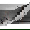 Mexen Kioto paroi de douche Walk-in 140 x 40 cm, motif noir, laiton brossé - 800-140-212-65-70-040