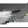 Mexen Next L écran de baignoire 1 volet 50 x 150 cm, transparent, blanc - 895-050-000-03-00-20