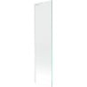 Mexen Next L paroi de baignoire à 1 volet 50 x 150 cm, transparent, blanc - 895-050-000-03-00-20