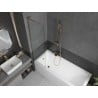 Mexen Next L paroi de douche à 1 volet 50 x 150 cm, transparent, doré - 895-050-000-03-00-50