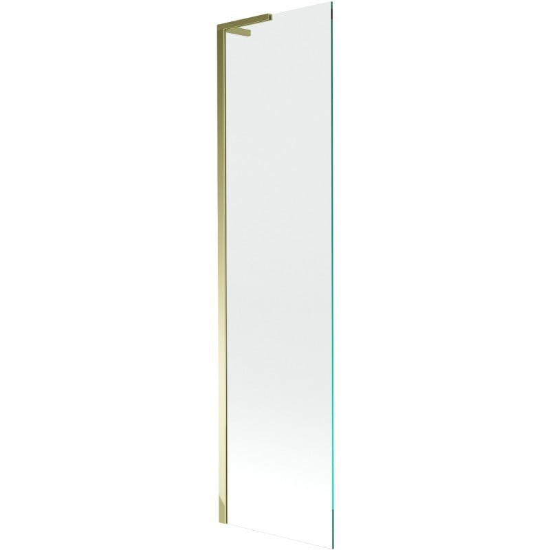 Mexen Next L paroi de douche à 1 volet 50 x 150 cm, transparent, doré - 895-050-000-03-00-50
